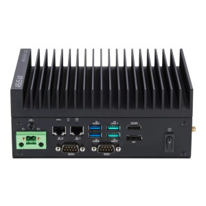 ASUS EBS-S110W Fanless Computer, Intel Atom X7000RE series processor, DDR5 SO-DIMM, DP, HDMI, dual-LAN, multiple USB & COM ports, 9-36V DC